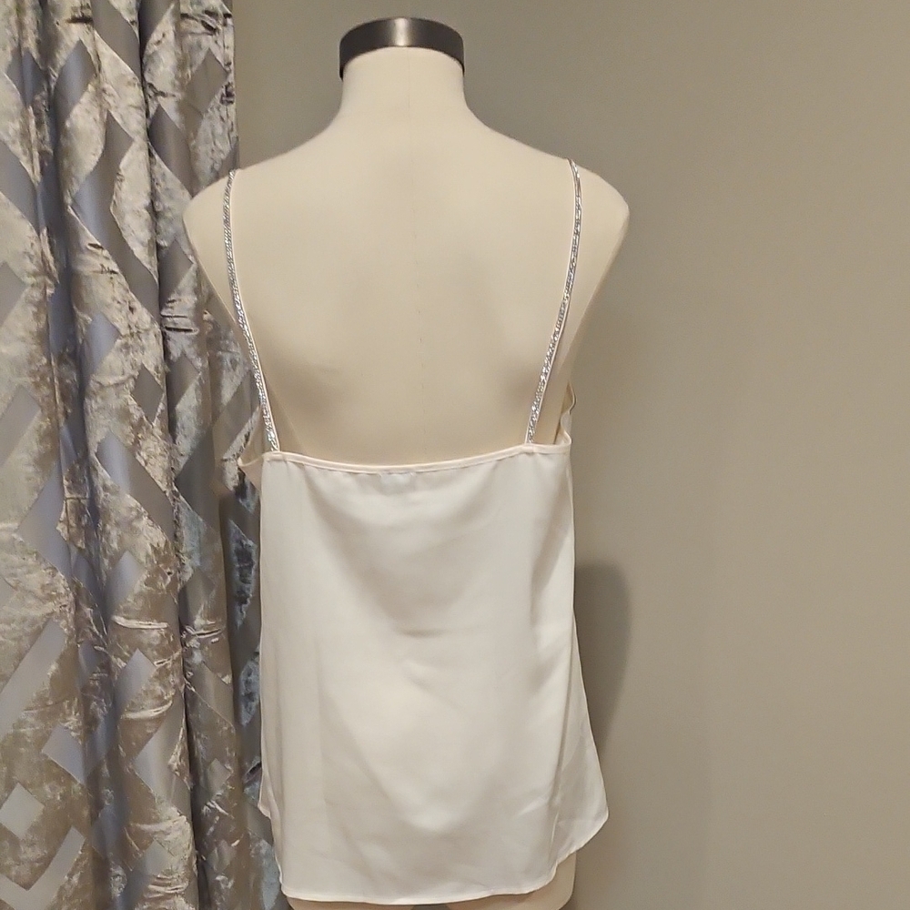 River Island White Satin Chemise - Picture 4 of 5